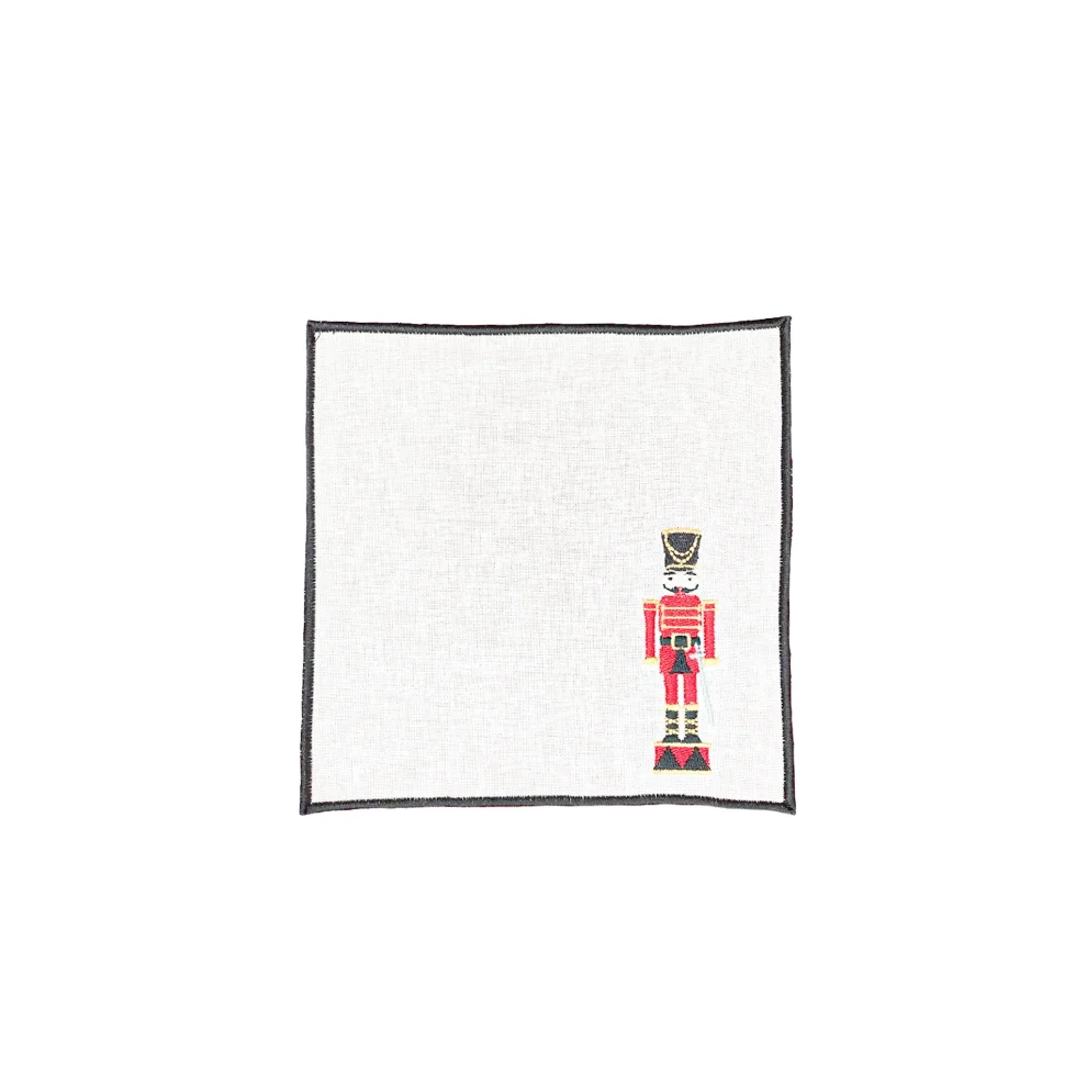 ZM Decor - Coaster Plaid Tin Soldier Pattern