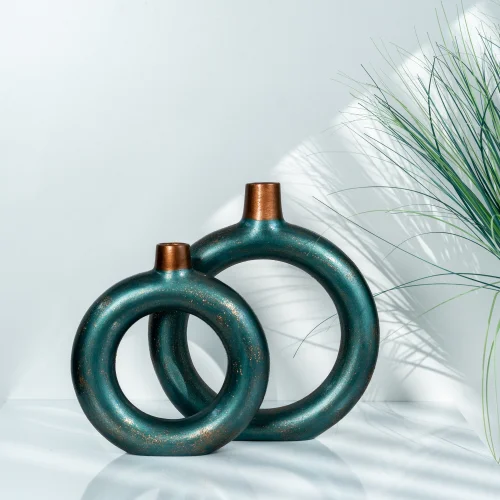 Dea'rt İstanbul - Double Ring Vase