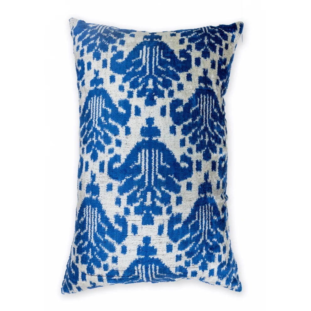 Soho Antiq - Vidadi Handmade Doble-sided Ikat Cushion 60x40 Cm