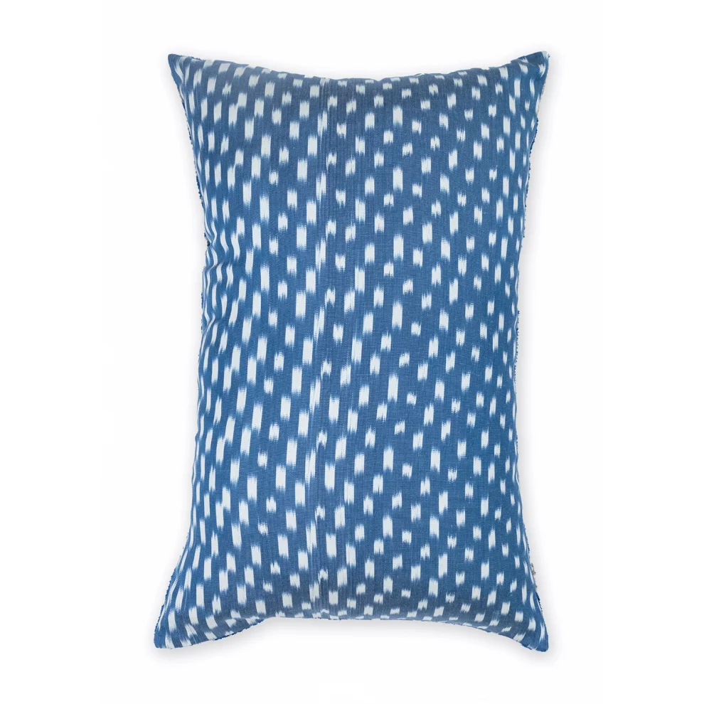 Soho Antiq - Vidadi Handmade Doble-sided Ikat Cushion 60x40 Cm