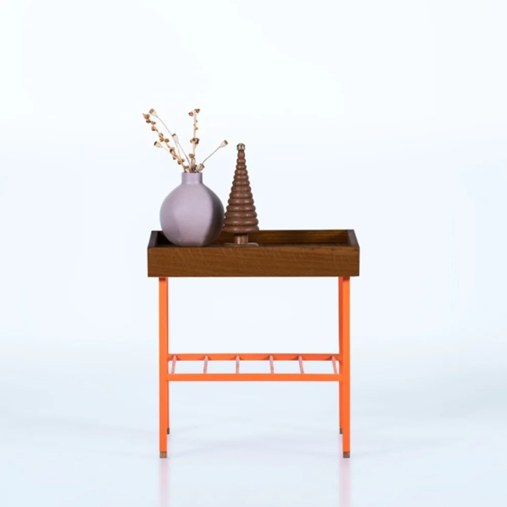 ANANAS - Forest Edge Low Flower Pot / Side Table