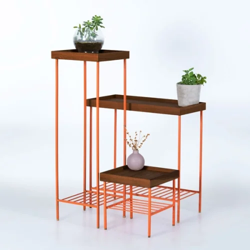 ANANAS - Forest Edge Low Flower Pot / Side Table