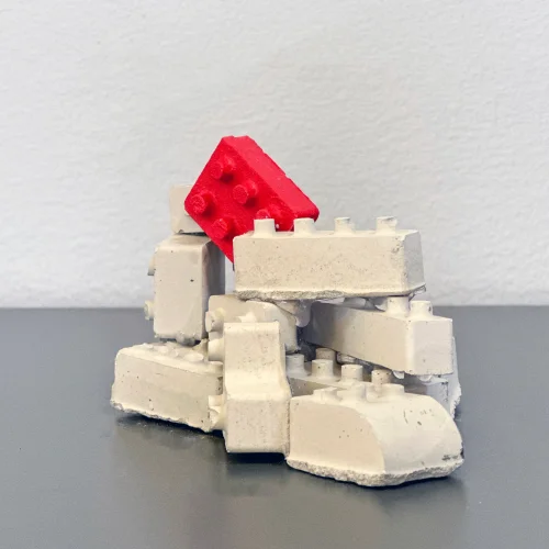 Arete Design by Egemen Umut Şen - Lego Concrete Sculpture