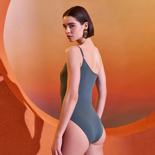 Bia Swimwear - Talisa Accessory One Shoulder Swimsuit