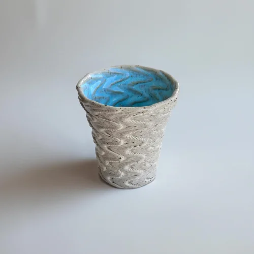 Ceramicbottery - Wave Bardak