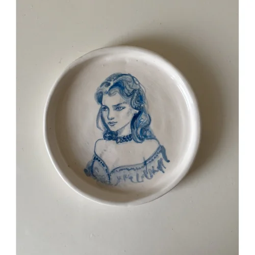 Elea Ceramic - Portrait Plate - Vl