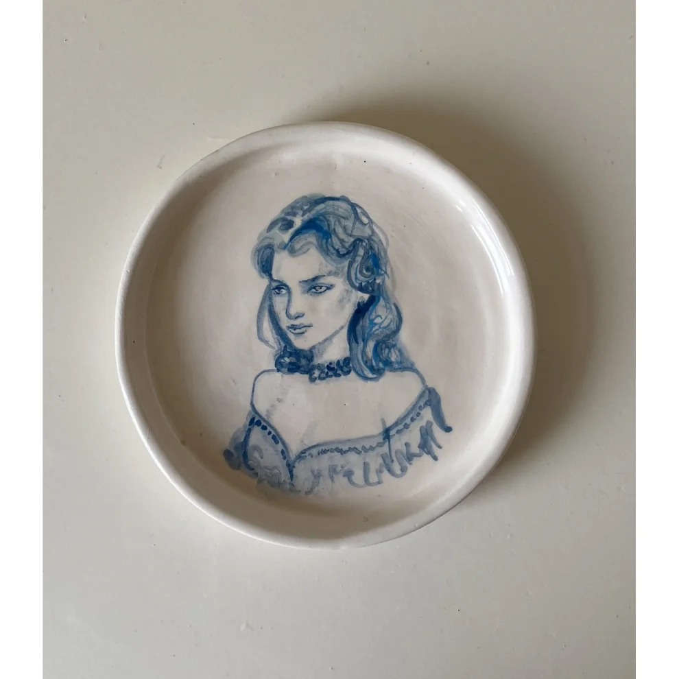 Elea Ceramic - Portrait Plate - Vl