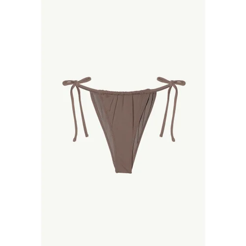 Paume - Beau String Bikini Bottom In Soil