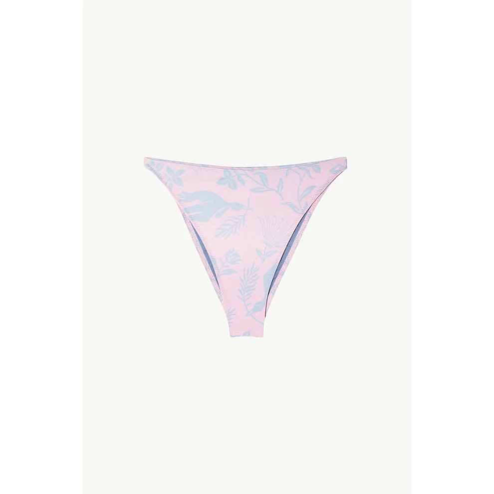Paume - Rou Pink Sky Desenli Bikini Altı