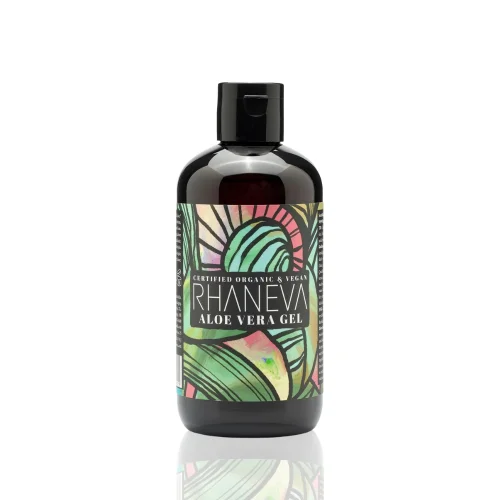 RHANEVA - 99% Organic Aloe Vera Gel, Certified Organic & Vegan, 250 Ml