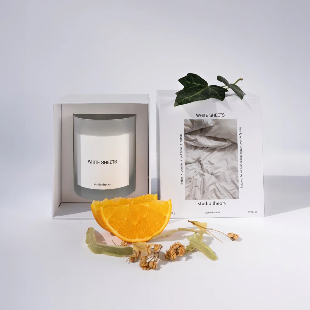 Studio Theory - White Sheets Candle