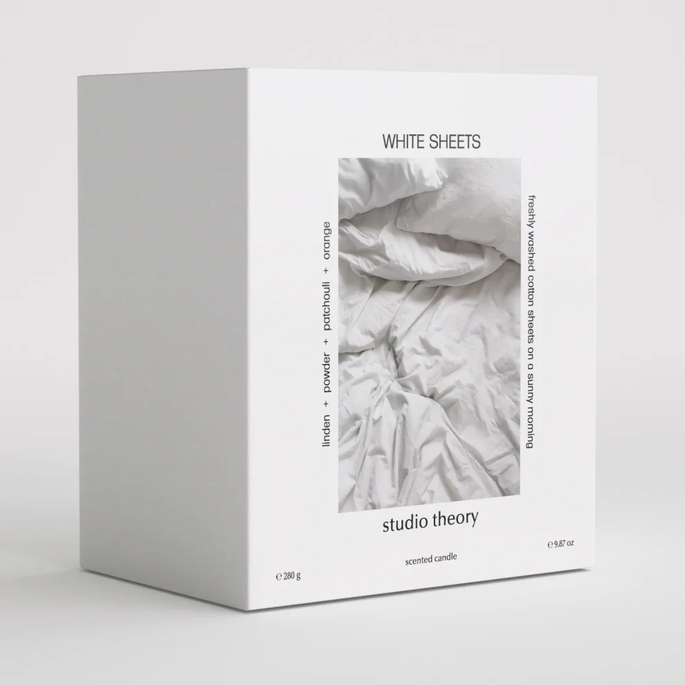 Studio Theory - White Sheets Candle