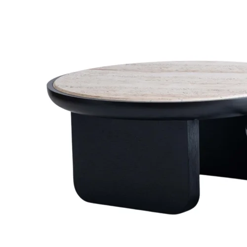 Beka Living - Manu Wooden Double Coffee Table Set