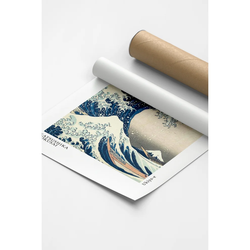 ODA.products - The Great Wave Katsushika Hokusai Painting