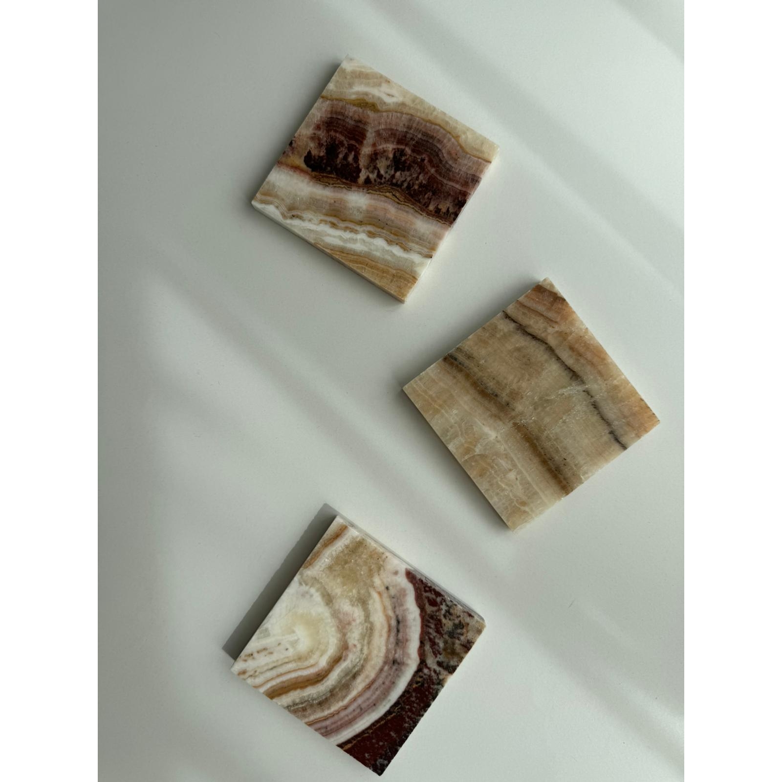 Cup Mat Marble Mat Set Of 3 - 01