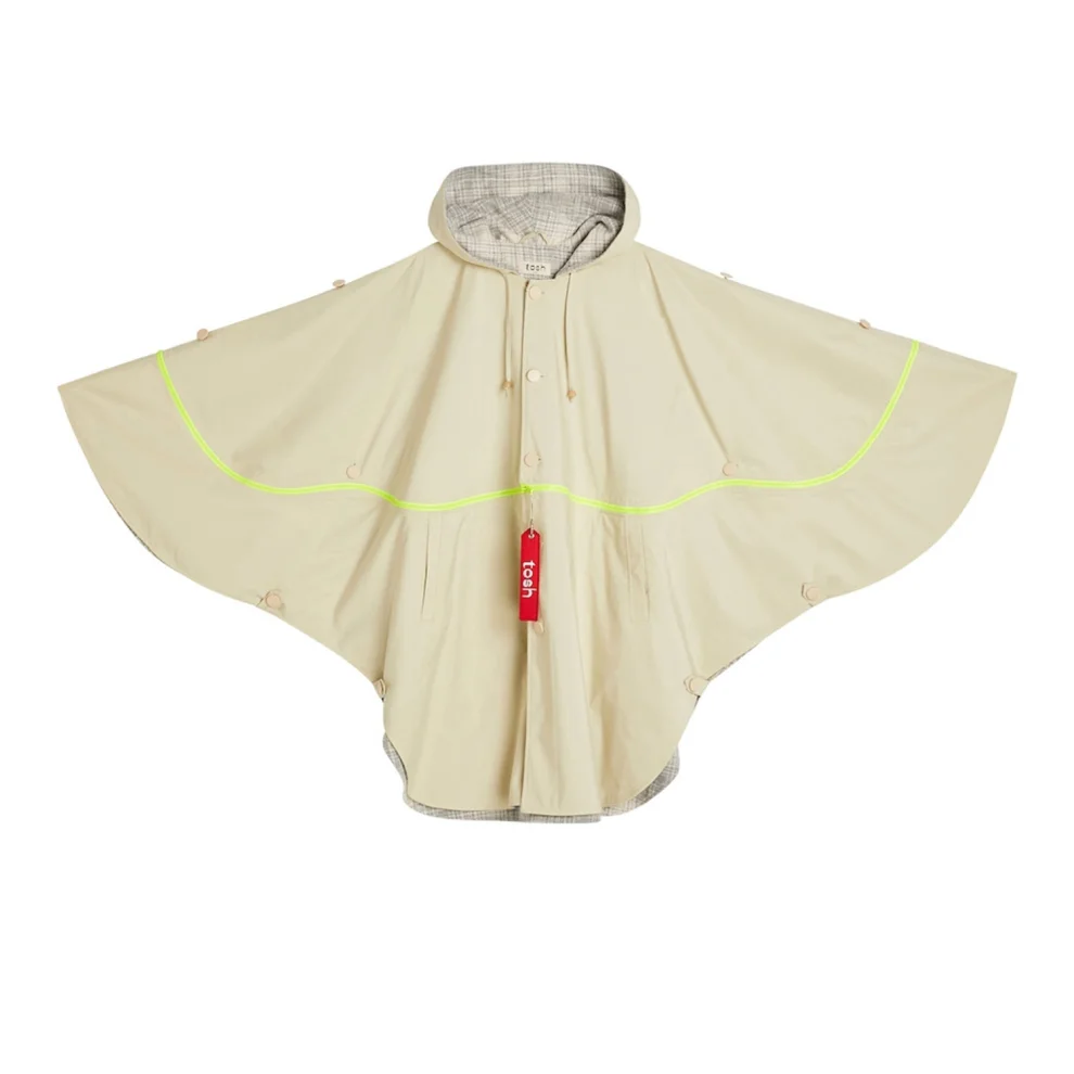 tosh workshop - Unisex Convertible Rain Cape Coat