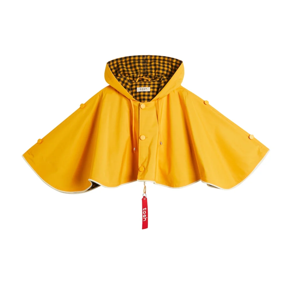 tosh workshop - Unisex Convertible Rain Cape Coat