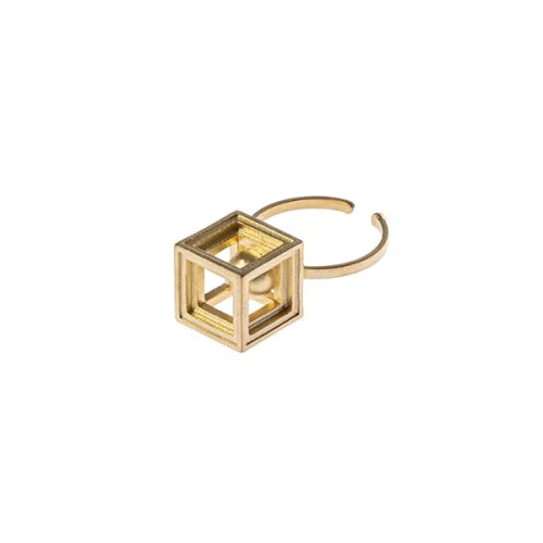 Hi Little Things - Cube Ring