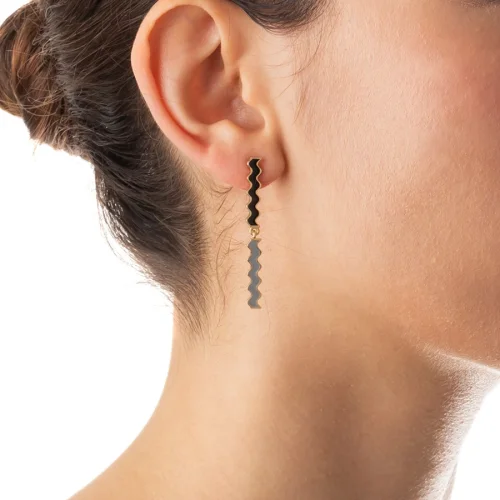 Hi Little Things - Wave Earring