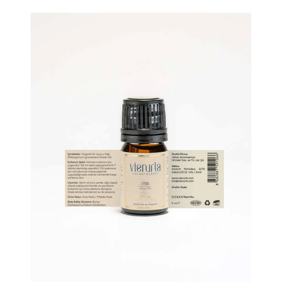 Vienurla Aromatherapy - Organic Geranium Essential Oil 5ml