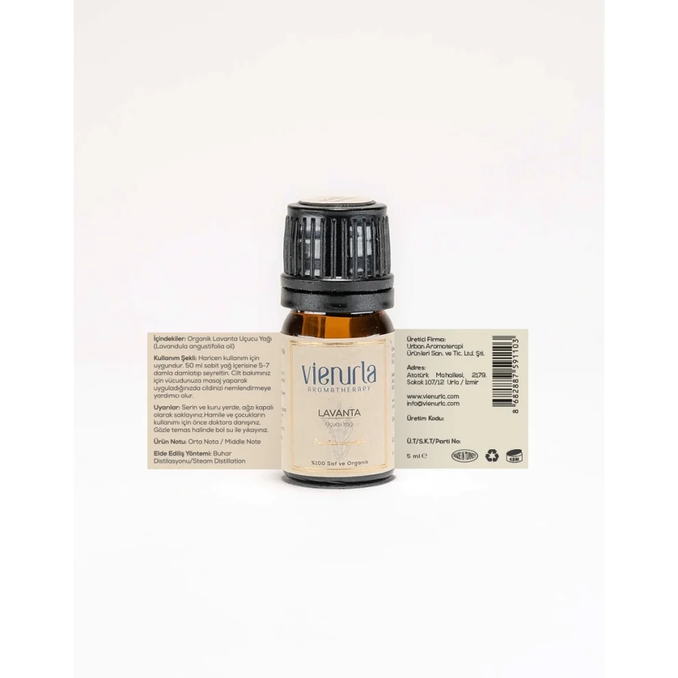 Vienurla Aromatherapy - Organic Lavender Essential Oil 5ml