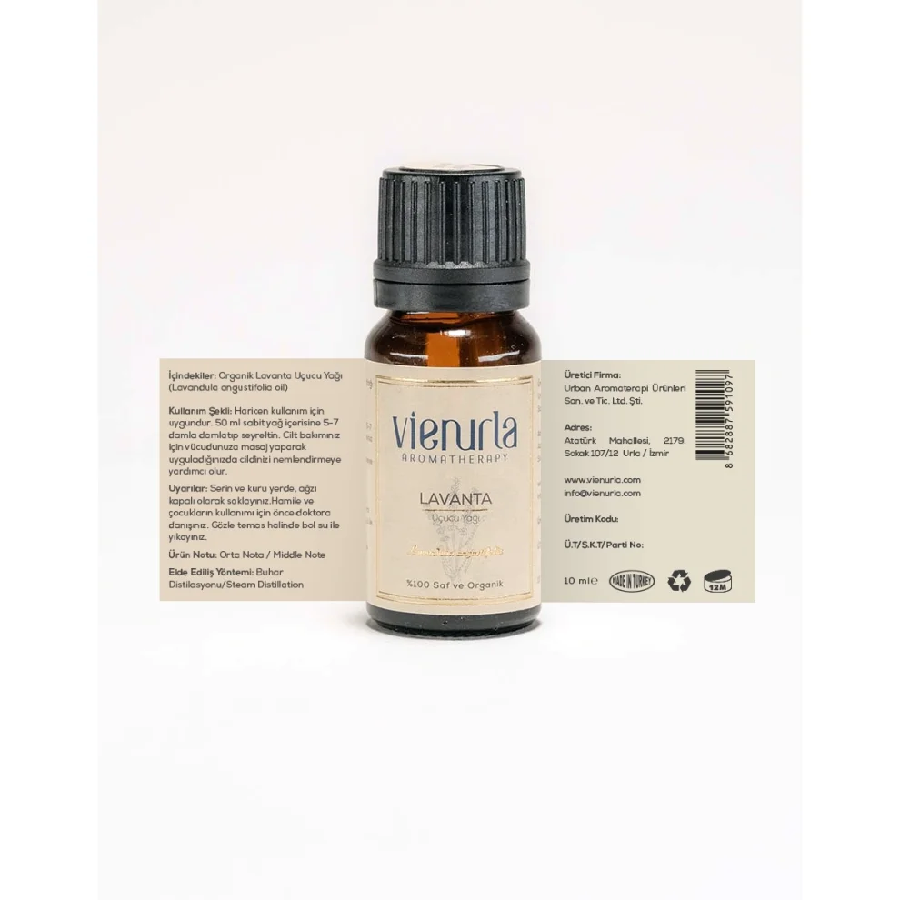 Vienurla Aromatherapy - Organic Lavender Essential Oil 10ml