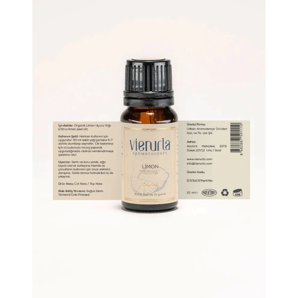 Vienurla Aromatherapy - Organic Lemon Essential Oil 10ml