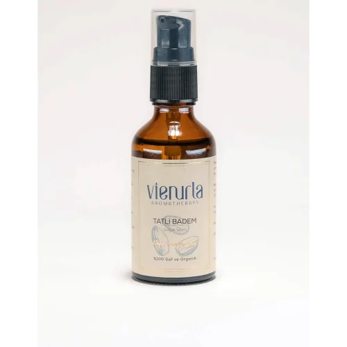 Vienurla Aromatherapy - Organik Tatlı Badem Yağı 50ml