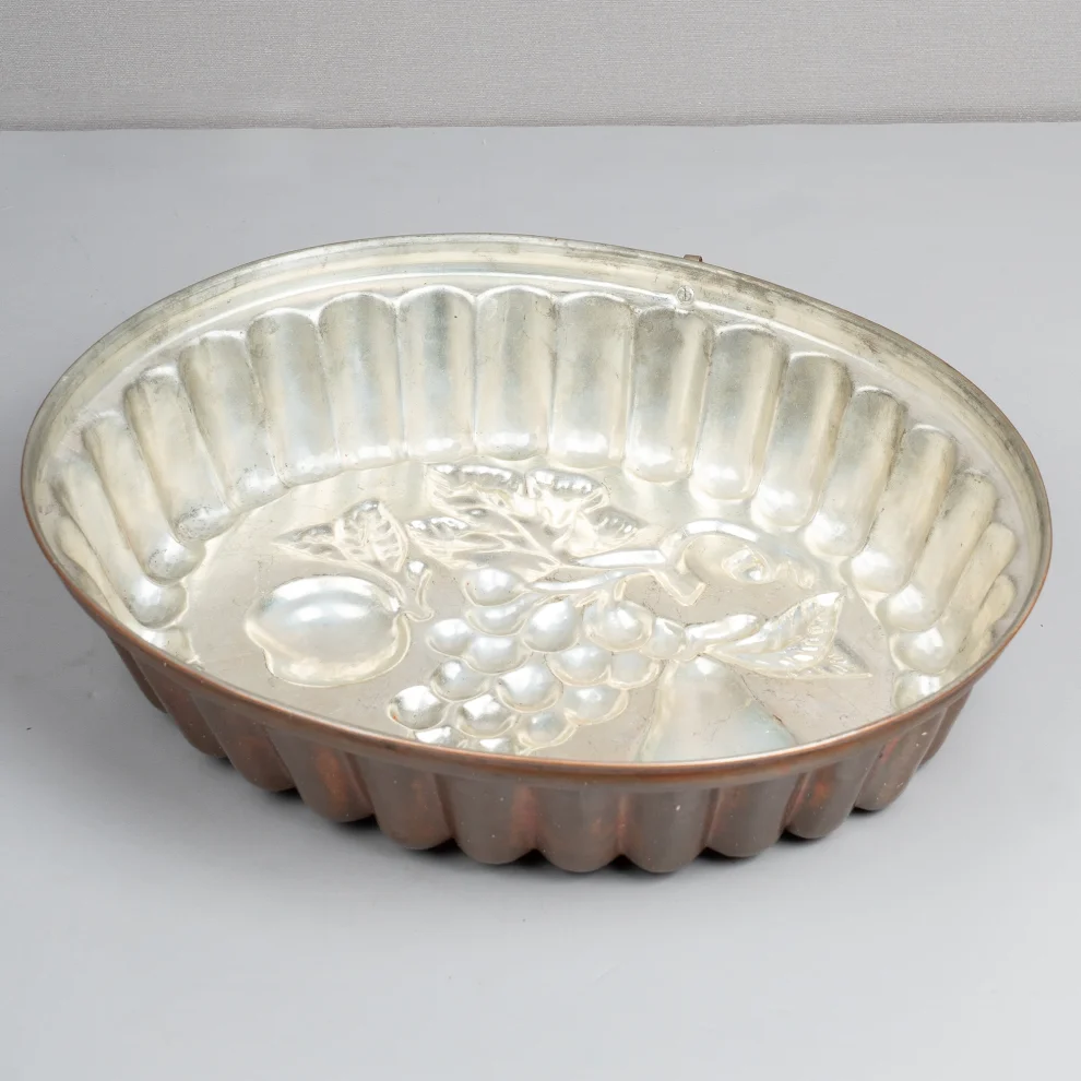 Gınni Dudu - Copper Dough Bowl