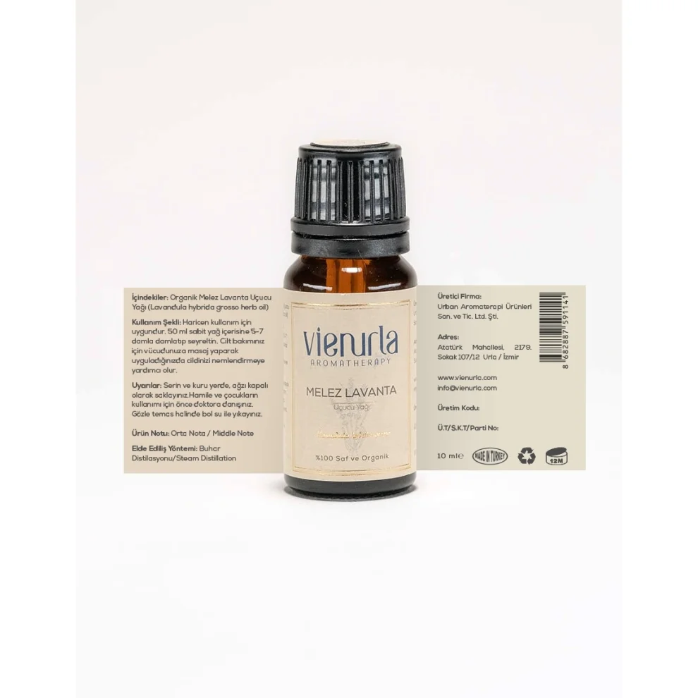 Vienurla Aromatherapy - Organik Melez Lavanta Uçucu Yağı 10ml