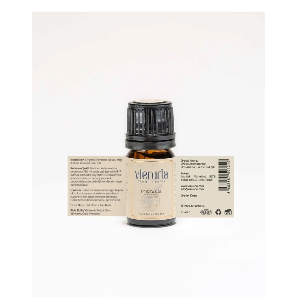 Vienurla Aromatherapy - Organik Portakal Uçucu Yağı 5ml