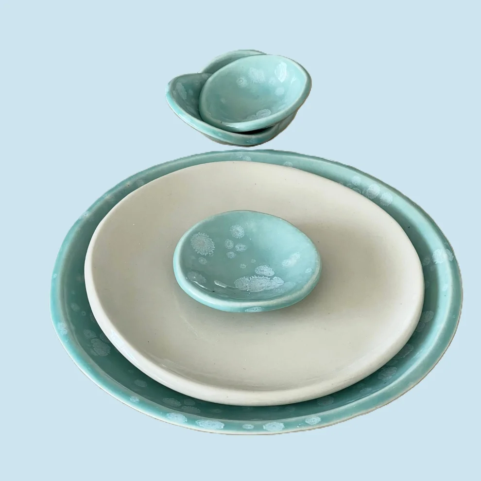 Esas Art Design - Blossom Set Of 4 Plates