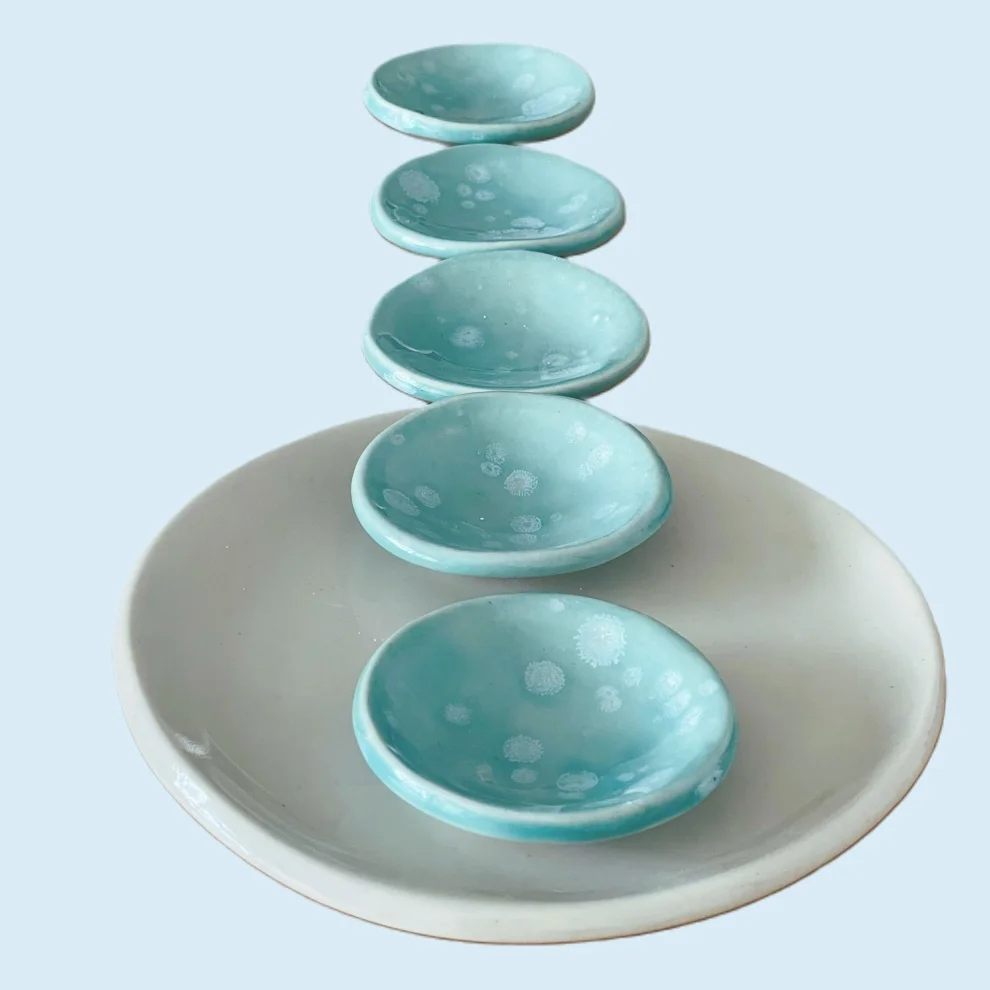 Esas Art Design - Blossom Set Of 4 Plates