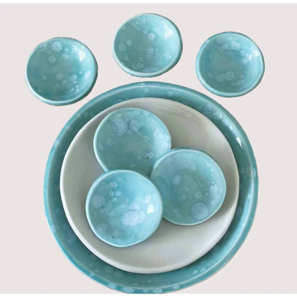 Esas Art Design - Blossom Set Of 4 Plates