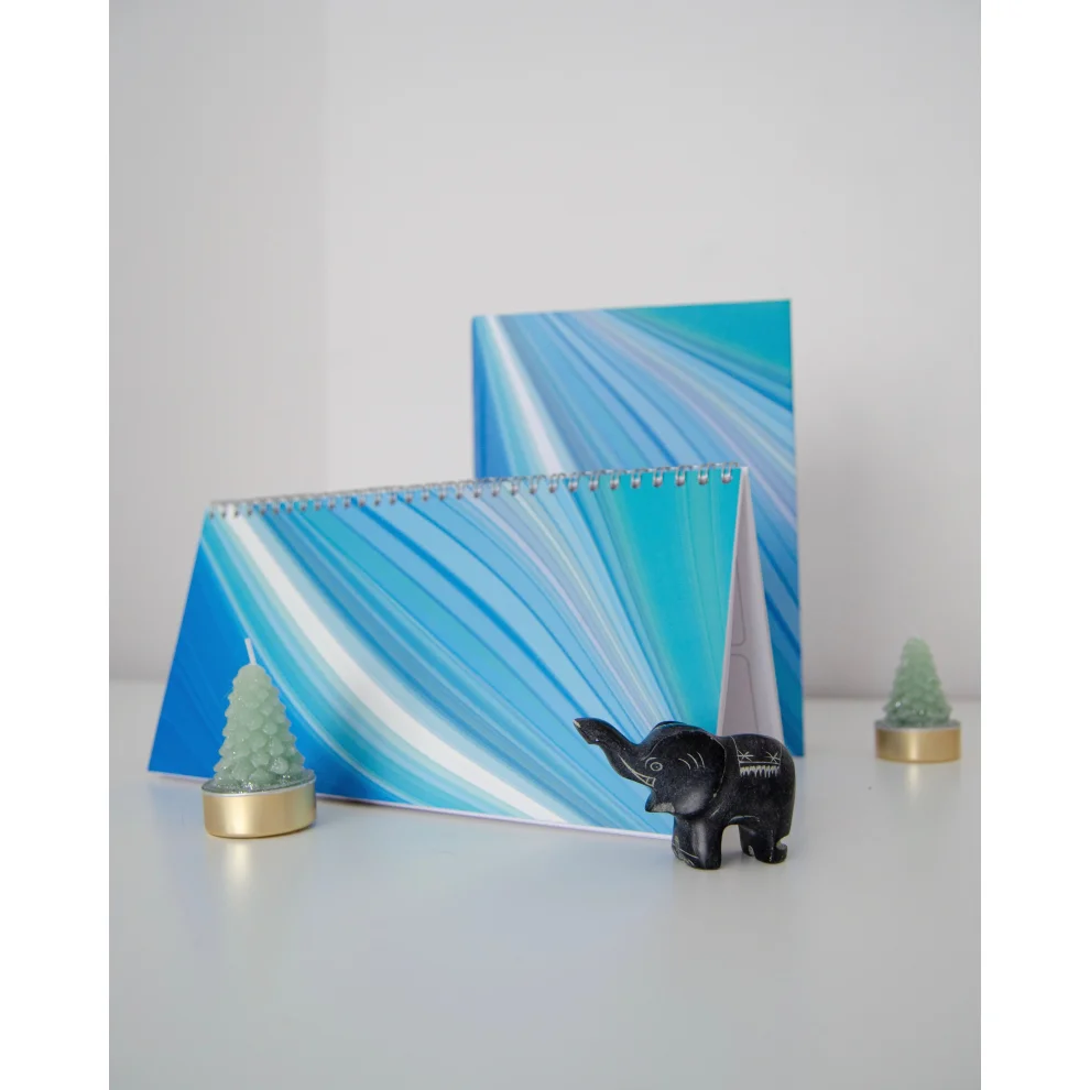 Linu Tasarım - Lines Notebook & Planner Set | Striped