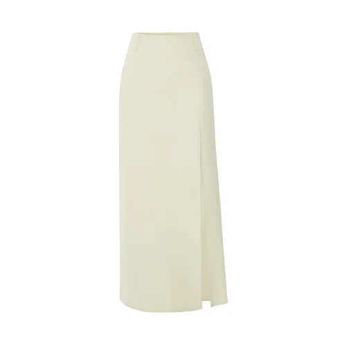 Wabi Sabi - Sail Cashmere Maxi Skirt