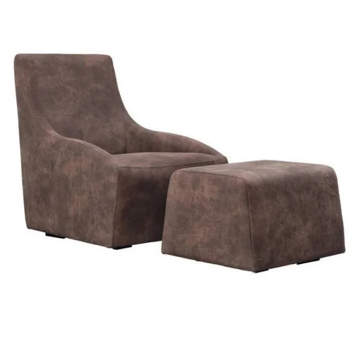 Bekaliving - Ursula Comfort Armchair Lounge Chair Nubuck