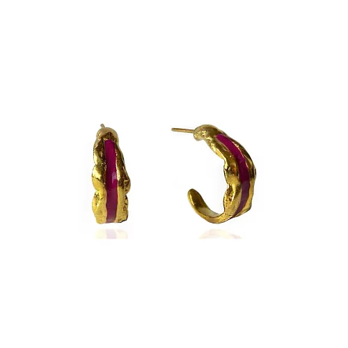 Brambuta - Enki Hoops Earrings