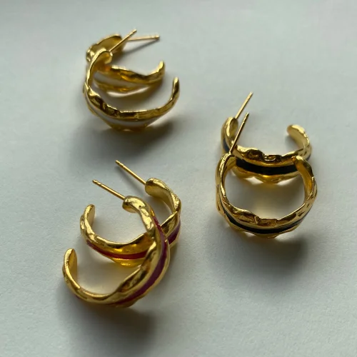 Brambuta - Enki Hoops Earrings