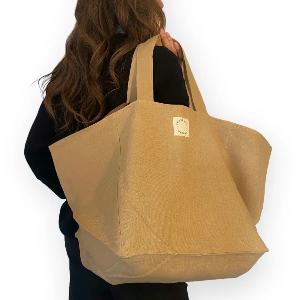 Cooperative Studio - Cube Bag Linen