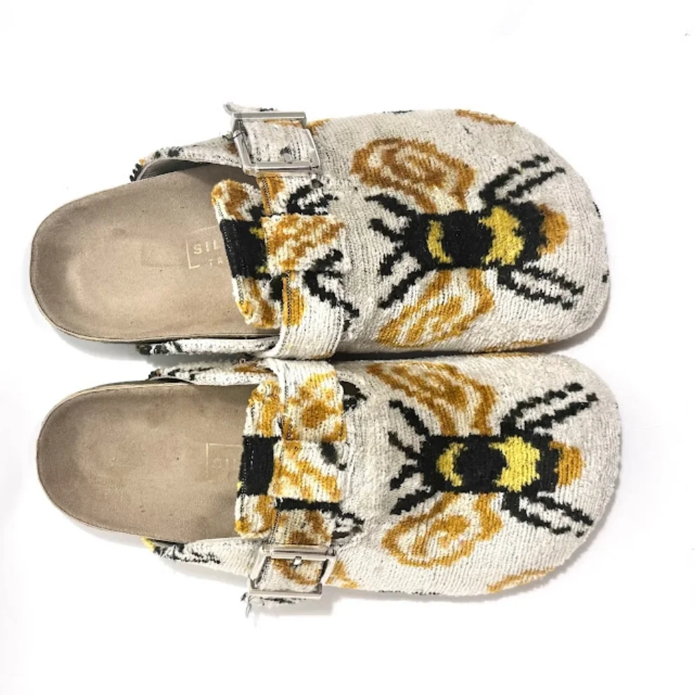 Haane Design - Velvet Ikat Slippers