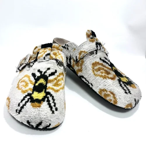 Haane Design - Velvet Ikat Slippers