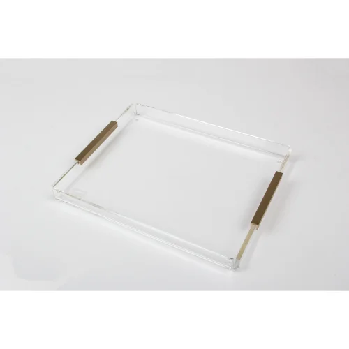 Esra Turan Design - Tray With Brass Detail