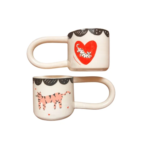 Hands Of Pi - Flame Coffee Cup Set