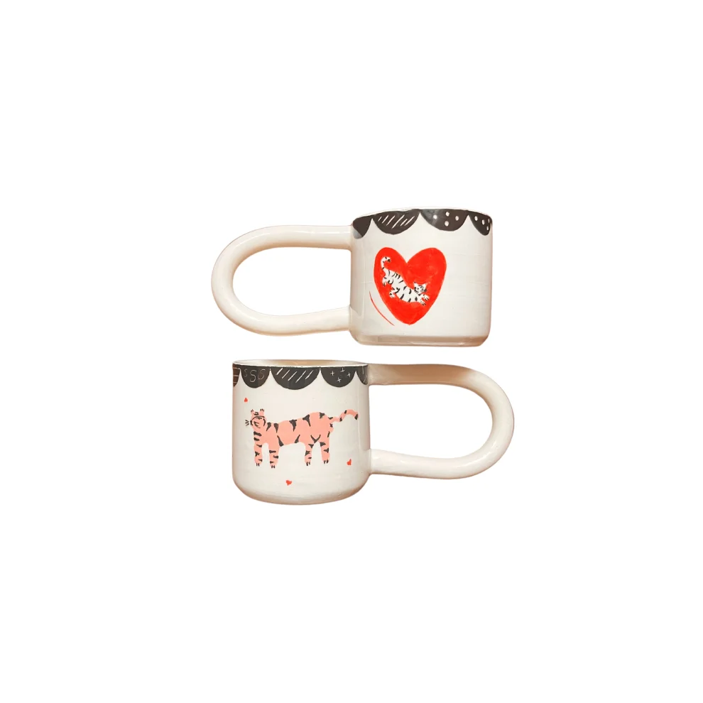 Hands Of Pi - Flame Coffee Cup Set