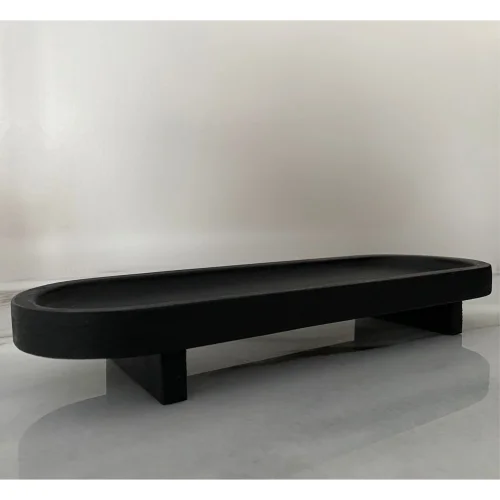 qajaatelier - Presentation/tray With Wooden Legs