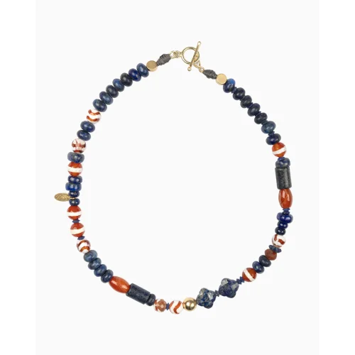 Rue du Muguet - Blue Ink Necklace