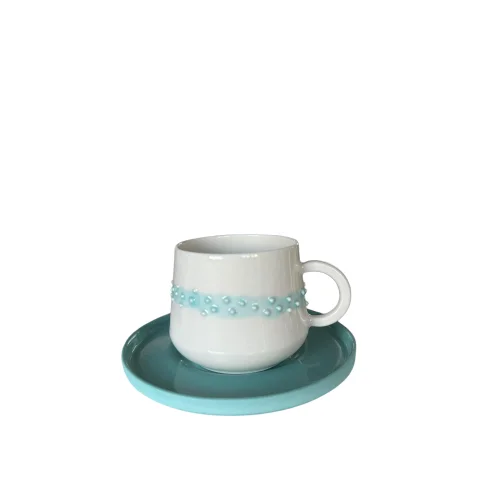 Sakin Handcrafted Porcelain - Belle Türk Kahvesi Fincanı