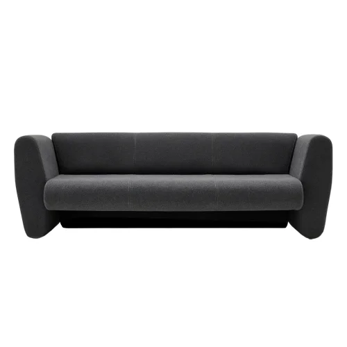 Bekaliving - Silvano Anthracite Triple Sofa