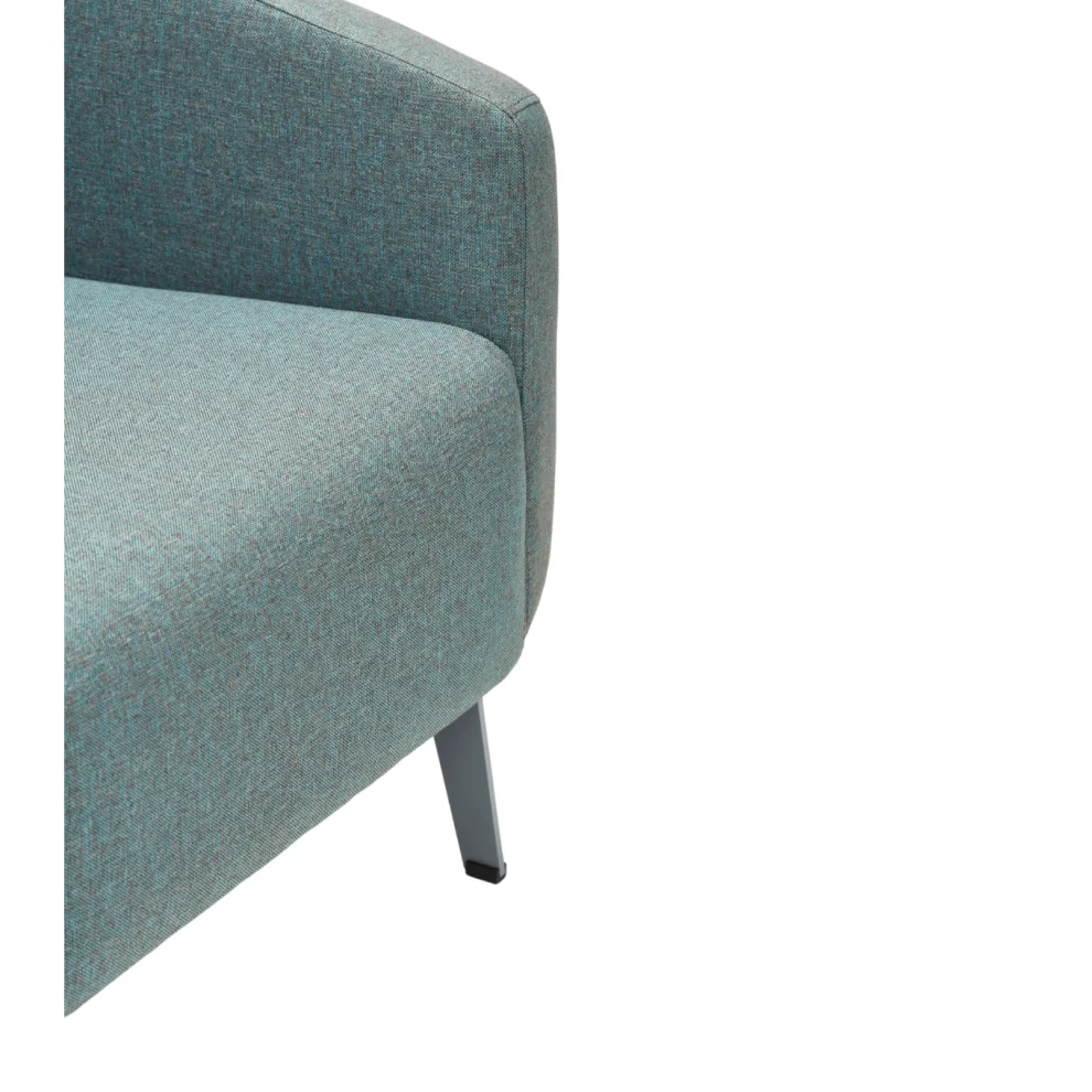 Bekaliving - Sovza Metal Leg Wood Detail Armchair